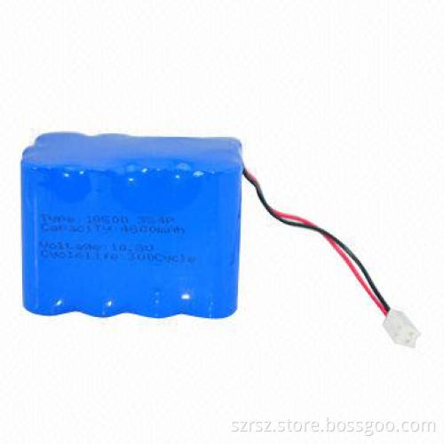 Lithium-ion Battery Pack, 10.8V, 4,800mAh Capacity